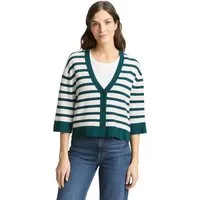 TOM TAILOR Cardigan mit Streifen Muster