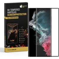 Protectorking Schutzfolie 2x 9H Panzerglas für Samsung Galaxy S23 Ultra, (2-Stück, 1-Set), FULL CURVED 9H Panzerglas HD ULTRA KLAR