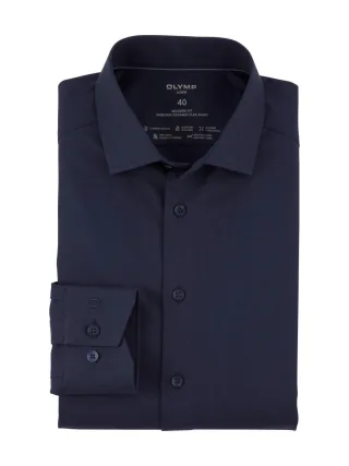 OLYMP - Modern Fit : Businesshemd blau - Gr. - 45