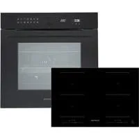 ASET9008800i, Backofen-Set schwarz