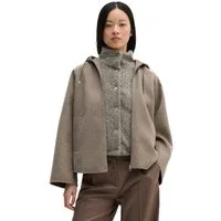 Marc O'Polo Outdoorjacke aus hochwertigem Melange-Doubleface