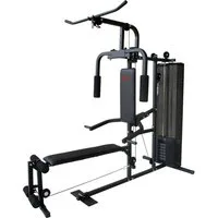 MOTIVE FITNESS by U.N.O. Kraftstation Multi-Gym Hercules, 7 Gewichtsblöcke (Butterflystange, Ruderfunktion und mehr), max. Benutzergewicht 125 kg, max. Trainingsgewicht 37,5 kg