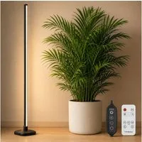 Tekoo Pflanzenlampe LED Pflanzenlampe Vollspektrum, 145cm Stehlampe dimmbar mit Timer, LED fest integriert, Warmweiß, Kaltweiß, Tageslichtweiß, Rot, Vollspektrum, 3-in-1 Montage, Timer-Funktion