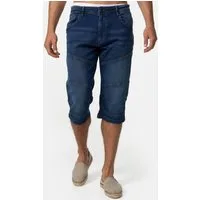 Indicode 3/4-Jeans Herren Fortune Herrenshorts Jeansshorts Shorts 3/4 Jeansshorts mit 5 Taschen