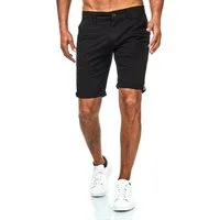 D'MARO Chinoshorts Kurze Hosen Herren - Shorts Männer - Sommer-Hose Elasthan, Bermuda, Casual