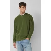 s.Oliver Sweatshirt Sweatshirt Strukturiertes Sweatshirt mit Rippbündchen