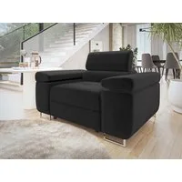 MIRJAN24 Sessel Torezio, Einstellbare Kopfstützen, 134x102x70-90 cm