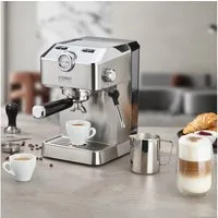 Caso Siebträgermaschine EspressoGourmet, Edelstahlfilter, 1100 W, 19 bar, 3 Edelstahl-Filtereinsätze