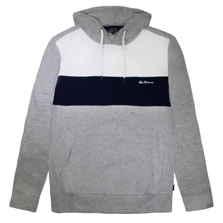 Ben Sherman getäfelter Herren -Grey Hoodie