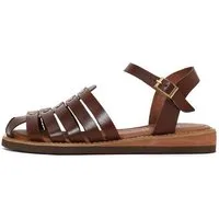Derimod Sandalen aus Leder Sandale Echtes Leder, Lederfutter, TPU-Sohle, Schnallenverschluss