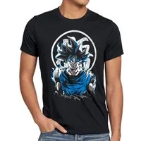 style3 T-Shirt Super Saiyan God Blue vegeta dragon drache evolution db dragonball