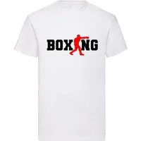 Banco Print-Shirt Herren Boxen Boxsport Outdoor Kampfsport Streetwear Outdoor Sport hochwertiger Druck, 100% Baumwolle