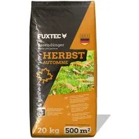 FUXTEC Rasendünger FX-RDH20, FX-RDH, 1-St., Kaliumhaltiger Dünger für den Herbst, bis 1000m², 20kg Granulat