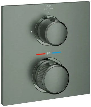 GROHE Thermostat Allure 19380_2 1 ASV FMS f. Rapido SmartBox hard graphite geb, 19380AL2 19380AL2