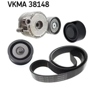 SKF Keilrippenriemensatz Mercedes VKMA38148