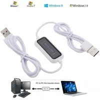 Bolwins P79C USB 2.0 PC-zu-PC Datenkabel 160 cm, Kopier- & Transferkabel USB-Kabel, USB Typ A, USB Typ A (160 cm), Direkte PC-zu-PC Datenübertragung ohne Netzwerk