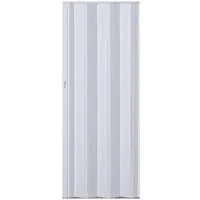 Vivaldi Falttür Schiebetür Tür weiß gewischt H. 203 cm Türbreite bis 96 cm pi281 Neu (1 Karton, 1-St., 1 Set), teils vormontiert