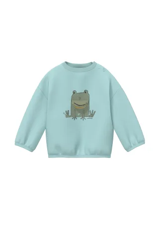 s.Oliver - Sweatshirt türkis - Gr. - 68
