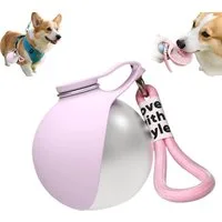 FELIXLEO Reisenapf 2 in 1 Tragbare Hundewasserflasche Faltbar