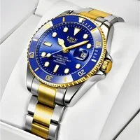 Lige Quarzuhr Luxus Armband Uhr Herren Damen Wasserdicht Sport Taucher