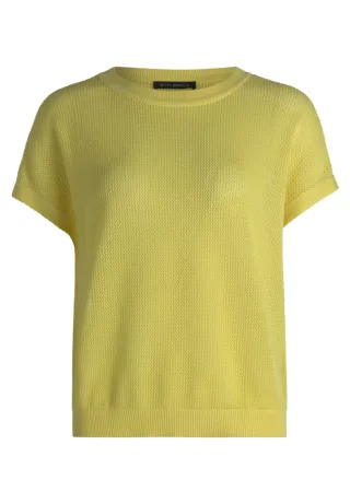 Betty Barclay - Lochstrick-Pullover Gelb - Gr. - 44