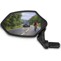 XiRRiX Fahrradspiegel, Fahrrad Spiegel, Rückspiegel für Fahrrad E-Bike, eBike Zubehör, Schlagfestes Glas