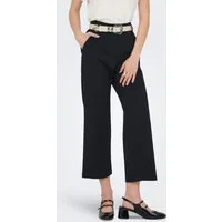 ONLY Culotte ONLPOPTRASH LIFE MW STRAIGHT CULOTTE PNT elastisches Bündchen hinten