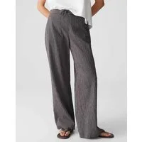 OPUS Stoffhose Melane crinkled aus Webware mit Crinkle Effekt Mit Eingrifftaschen für praktische Alltagslooks