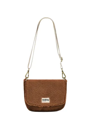 Hindbag - Teddy-Umhängetasche braun - Gr. - OS