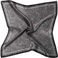 MayTree Seidentuch quadratisch Paisley 53x53, (Stück), 100% Seide, Trachten, Oktoberfest