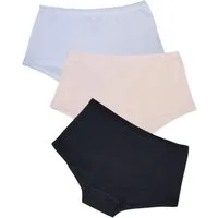 Toker Collection® Hüftpanty Damen Panty, Hipster mit weichem Modal 3er Pack (Packung, 3er-Pack) im 3er Pack