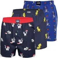 HAPPY SHORTS Boxershorts Happy Shorts X Herren Boxershorts, Boxer Shorts mit Suspense Farbwahl (1-St)