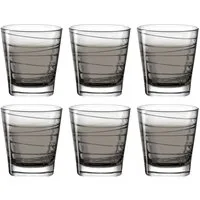 LEONARDO Gläser-Set VARIO STRUTTURA, 6-tlg., Glas, 250 ml, 6-teilig