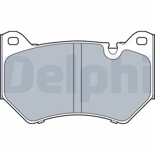 Delphi Bremsbel?ge vorne Audi Q5 2,0 LP3511