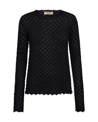MOS MOSH - MMThaz Relena Lux Knit salute navy - Gr. - S