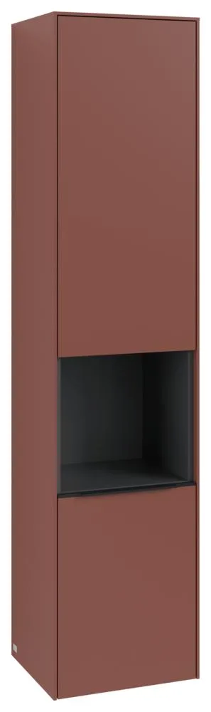 Villeroy & Boch Hochschrank Subway 3.0 C58801 400x1710x362mm 2 Türen A:li Wine Red C58801AH