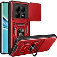 betterfon Handyhülle für Xiaomi Redmi Note 15 4G / 5G Hülle Schutzhülle mit Kameraschutz, Outdoorhülle mit Ringhalter, Silikonkern & präziser Passform