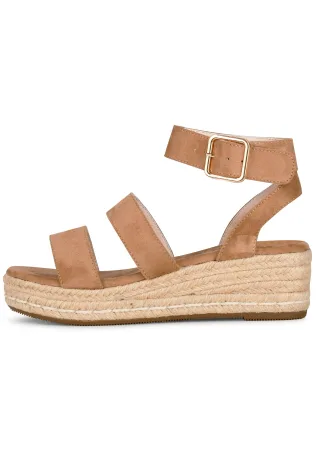 POSH by Poelman JUNE Dames Plateau Sandalen
