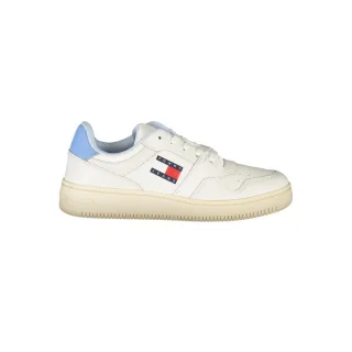 Tommy Hilfiger Weiße Polyurethan Damen Sneakers