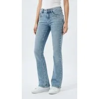 MAC Bootcut-Jeans DETROIT flared Aufwendig gearbeitete Details an den Vordertaschen