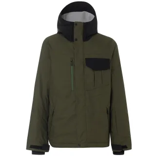 Oakley Division Evo Insula 2L 10k Zip Up Khaki Herrenjacke 412786 86V
