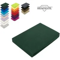 EXKLUSIV HEIMTEXTIL Spannbettlaken Marke Jersey Spannbettlaken Spannbetttuch Bettlaken Rundumgummizug, Jersey, Gummizug: rundum, (1 Stück), mit Rundumgummizug