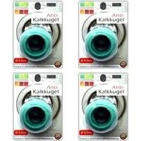 JEDERMANN Wäschekugel Anti Kalk Magnet Waschkugel Waschball Antikalk Kugel Ø 5,5 cm (4 Stück), Wasserentkalker für Waschmaschine und Spülmaschine
