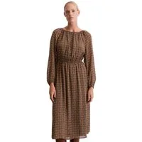 Marc O'Polo Druckkleid aus Viskose-Crêpe