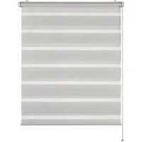 Doppelrollo Tilda, SCHÖNER WOHNEN-Kollektion, transparent, mit Bohren/ohne Bohren, freihängend, Klemmfix, geklemmt, silberne oder weiße Rollo-Technik