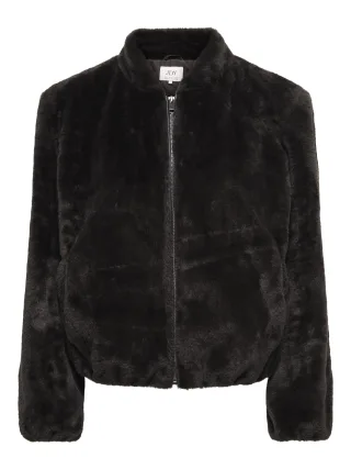 JDY - JDYMACY FAUX FUR BALLOON JACKET OTW NOOS Chocolate Torte - Gr. - M