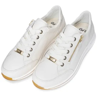 Ara Sneaker "OSAKA" Freizeitschuh, Halbschuh, Schnürschuh mit Reißverschluss, H-Weite