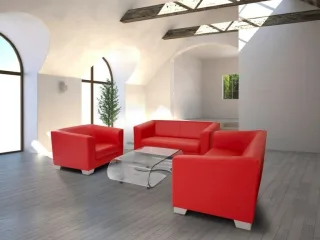 Sofa Set NORTH 3-2-1 in diversen Stoff und Farbvarianten