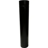 Homeparadise Ofenrohr Ofenrohr Kaminrohr Rauchrohr Abgasrohr Ø 130 mm Rohrofen 70 cm, 130 mm