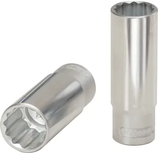 KS TOOLS 1/2" 12-kant-Stecknuss, lang - 917.1278